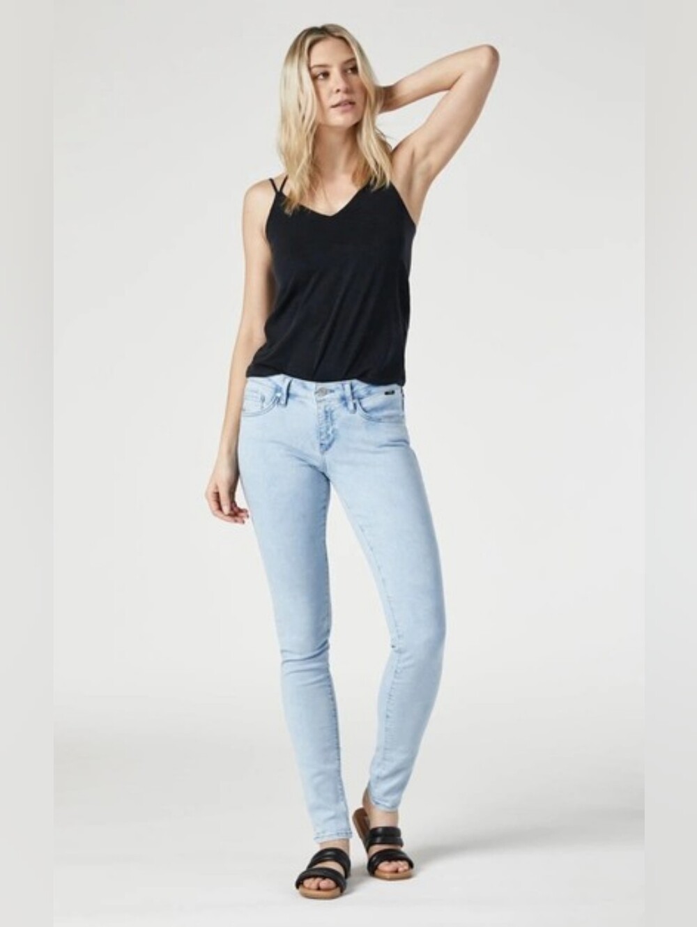 *NWOT* Mavi 'Alexa' Light Denim Mid-Rise Skinny Jeans